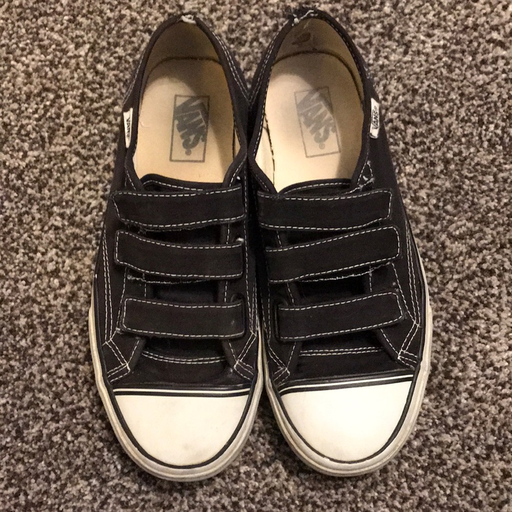 Vans Black and White Women's Shoes
